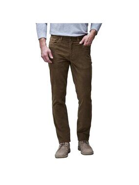 Copper & Oak Men's 30x30 Stretch Corduroy 5-Pocket Pants Tan Comfort d1844